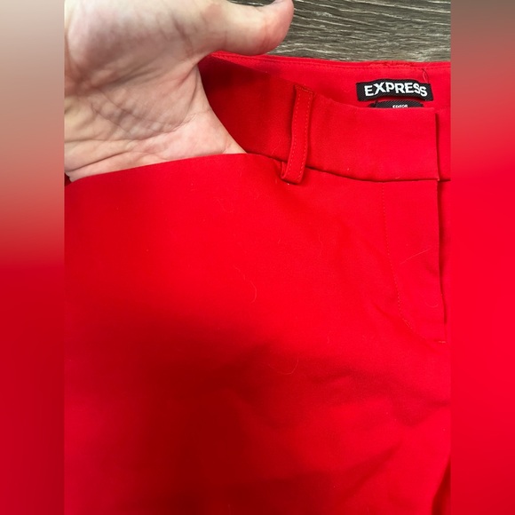 Express red dress pants Size: 2R - Picture 4 of 5